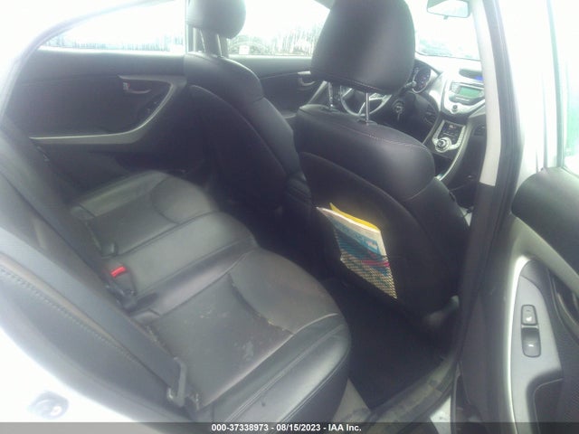 2012 HYUNDAI ELANTRA LIMITED PZEV VIN: 5NPDH4AE0CH093881