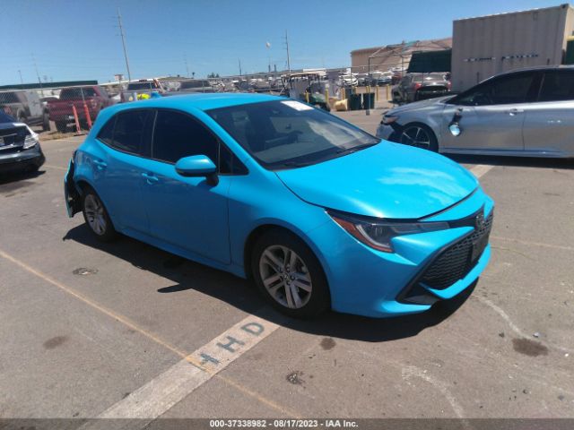 Jtnd4mbe7n3155538, 2022 Toyota Corolla Hatchback Se Nightshade Xse On Iaai