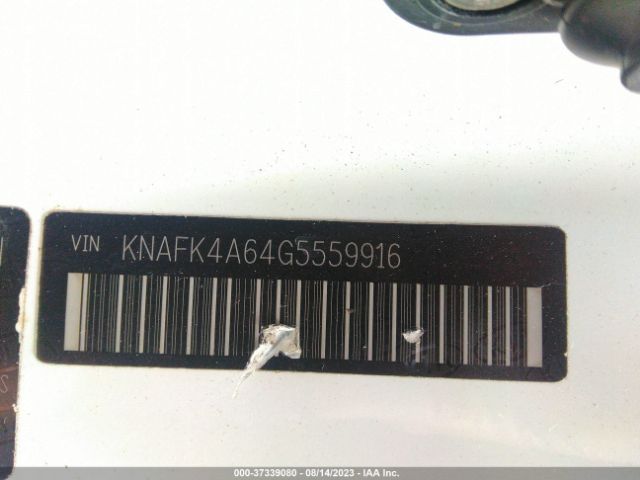 KNAFK4A64G5559916 KIA FORTE LX