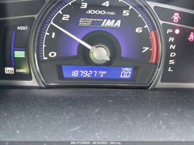 2009 HONDA CIVIC HYBRID VIN: JHMFA36219S007797
