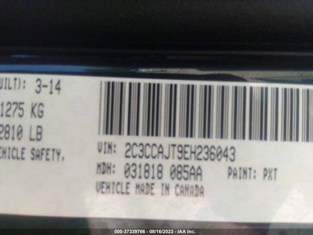 Aukcja sprzedaży 2014 Chrysler 300 300c John Varvatos, vin: 2C3CCAJT9EH236043, numer aukcji: 37339766