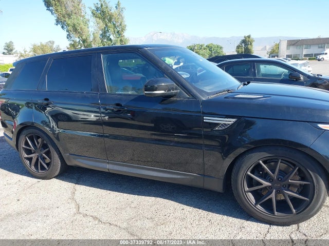 2016 LAND ROVER RANGE ROVER SPORT V6 HSE VIN: SALWR2VF0GA651487