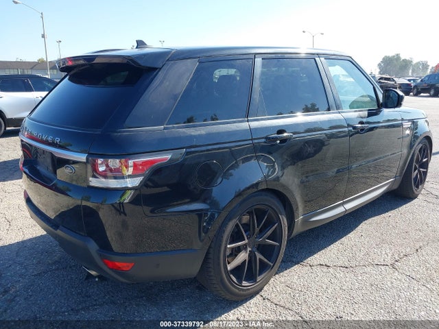 2016 LAND ROVER RANGE ROVER SPORT V6 HSE VIN: SALWR2VF0GA651487