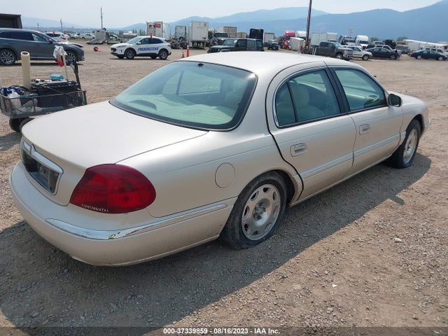 2000 LINCOLN CONTINENTAL VIN: 1LNHM97V0YY821976