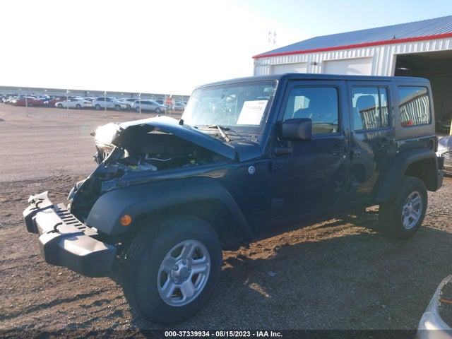 2016 JEEP WRANGLER UNLIMITED SPORT VIN: 1C4BJWDG3GL313598