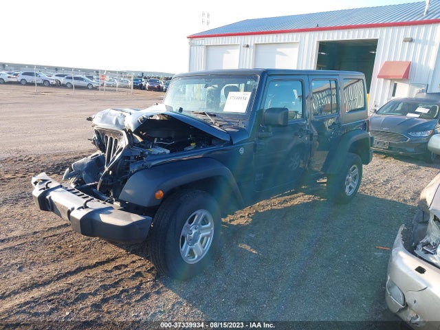 2016 JEEP WRANGLER UNLIMITED SPORT VIN: 1C4BJWDG3GL313598