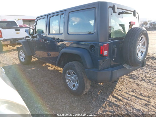 2016 JEEP WRANGLER UNLIMITED SPORT VIN: 1C4BJWDG3GL313598