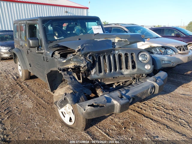 2016 JEEP WRANGLER UNLIMITED SPORT VIN: 1C4BJWDG3GL313598