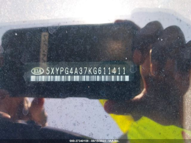5XYPG4A37KG611411 KIA SORENTO L