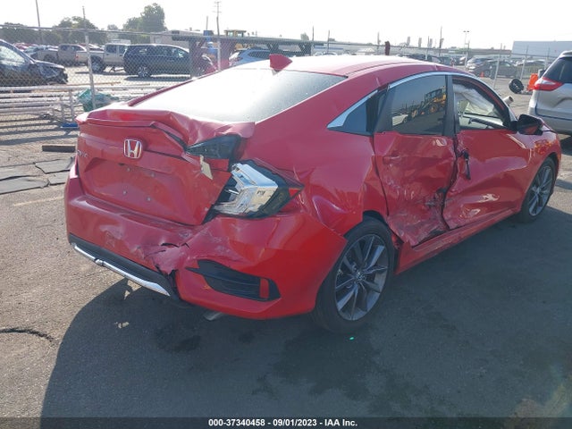 2021 HONDA CIVIC SEDAN EX-L VIN: 2HGFC1F74MH701915