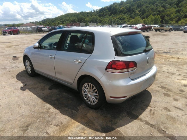 2010 VOLKSWAGEN GOLF VIN: WVWDB7AJ5AW398803