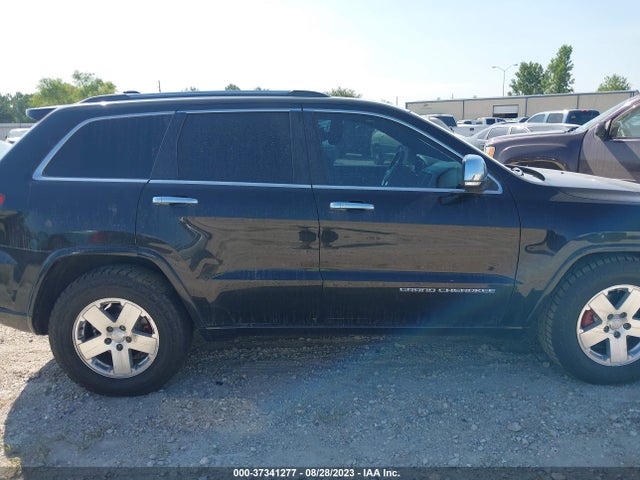 2014 JEEP GRAND CHEROKEE OVERLAND VIN: 1C4RJECG6EC523782