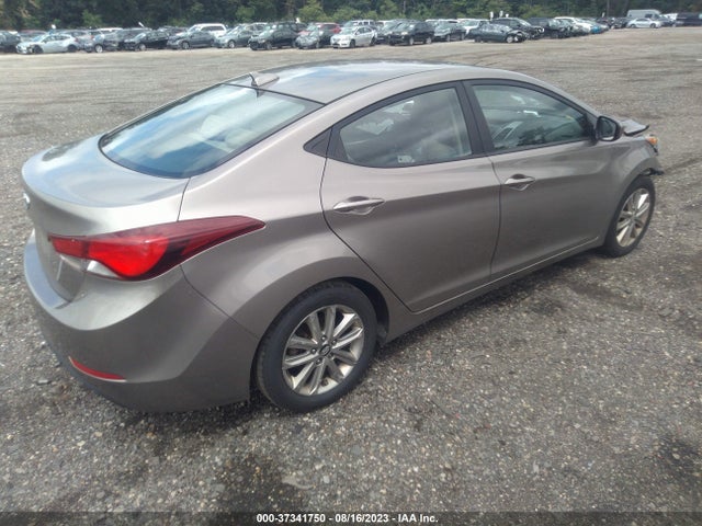2016 HYUNDAI ELANTRA SE VIN: 5NPDH4AE9GH742163