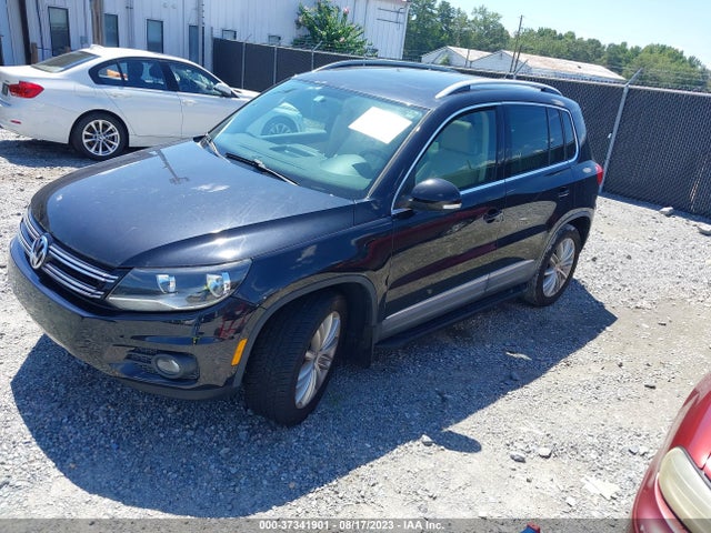 2014 VOLKSWAGEN TIGUAN SEL VIN: WVGAV3AX4EW539188