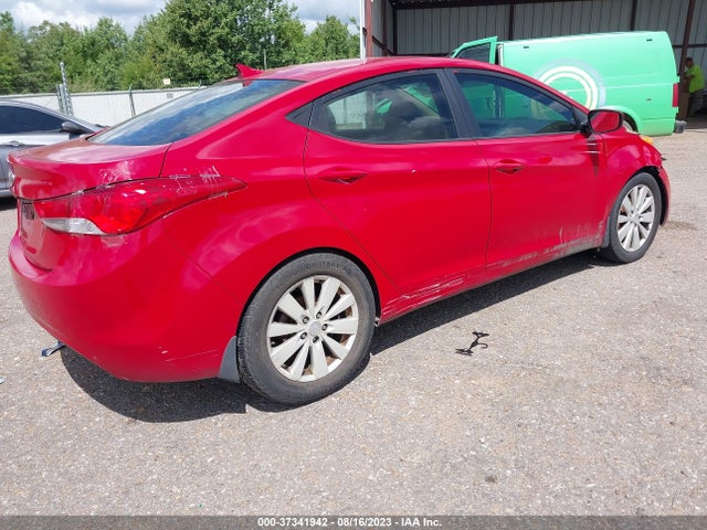 2013 HYUNDAI ELANTRA GLS VIN: KMHDH4AE7DU768211