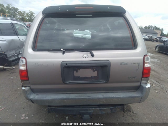 2001 TOYOTA 4RUNNER SR5 VIN: JT3HN86R110344340