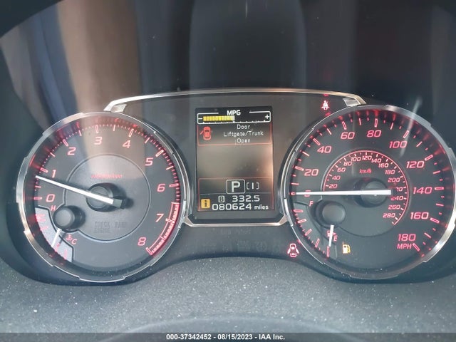 Aukcja sprzedaży 2016 Subaru Wrx Limited, vin: JF1VA1J69G8824625, numer aukcji: 37342452