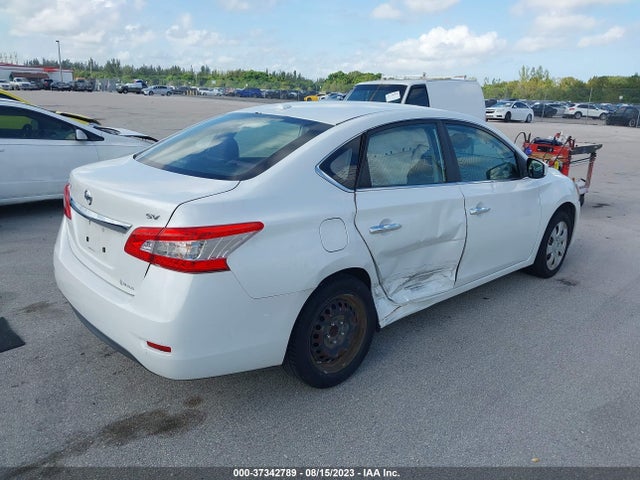 2015 NISSAN SENTRA SV VIN: 3N1AB7AP5FY355685