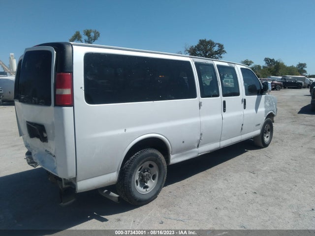 2003 CHEVROLET EXPRESS PASSENGER VIN: 1GAHG39U331193922