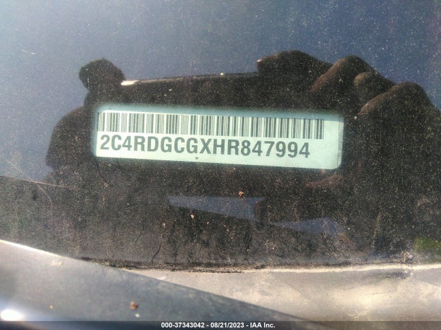 Dodge Grand Caravan Sxt 2017 2C4RDGCGXHR847994 Image 9