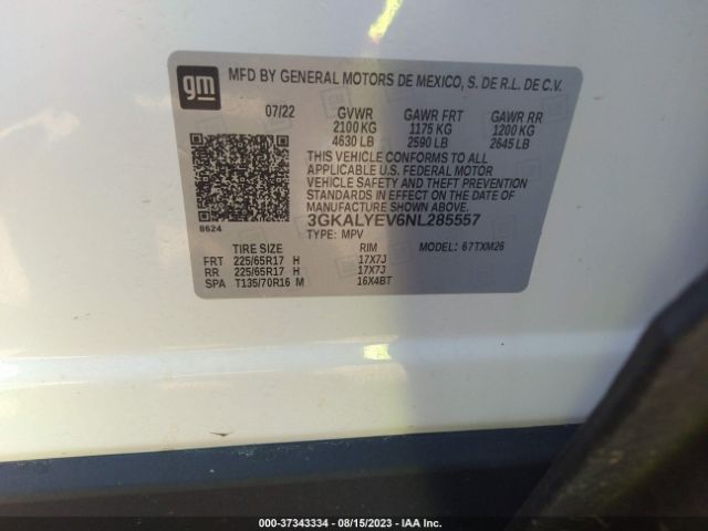 3GKALYEV6NL285557 GMC Terrain At4