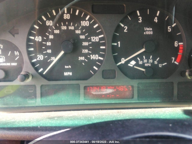 2000 BMW 3 SERIES 328I VIN: WBAAM5333YJR56801