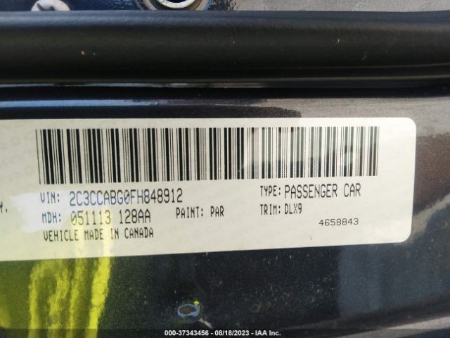 2C3CCABG0FH848912 Chrysler 300 300s