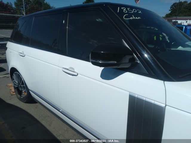 2021 LAND ROVER RANGE ROVER AUTOBIOGRAPHY VIN: SALGV5SEXMA448275