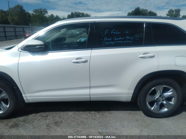 Toyota Highlander Limited 2015 5TDDKRFH2FS217780 Image 14