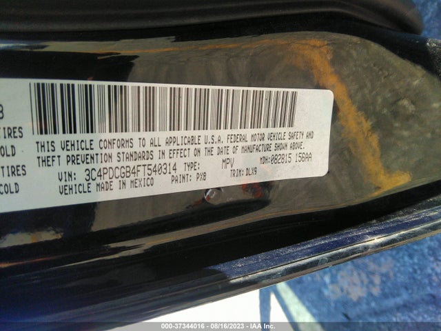 Dodge Journey Crossroad 2015 3C4PDCGB4FT540314 Image 9