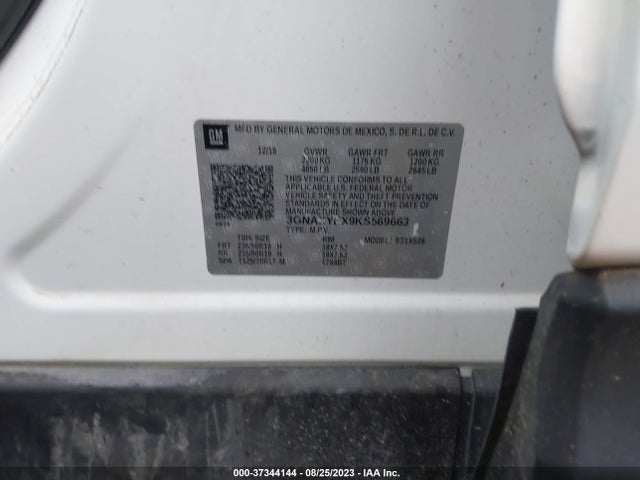 Chevrolet Equinox Premier 2019 3GNAXYEX9KS569663 Image 9