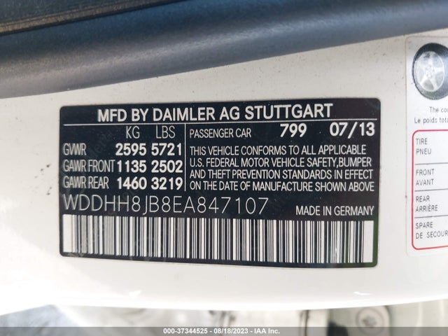 2014 Mercedes-Benz E-Class Wagon, VIN: WDDHH8JB8EA847107