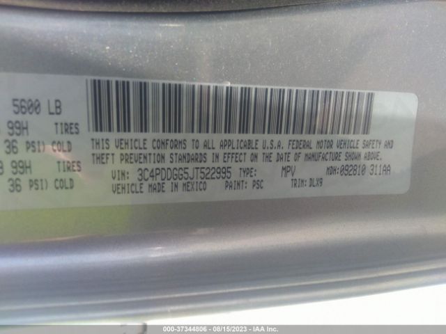 3C4PDDGG5JT522995 Dodge Journey Crossroad