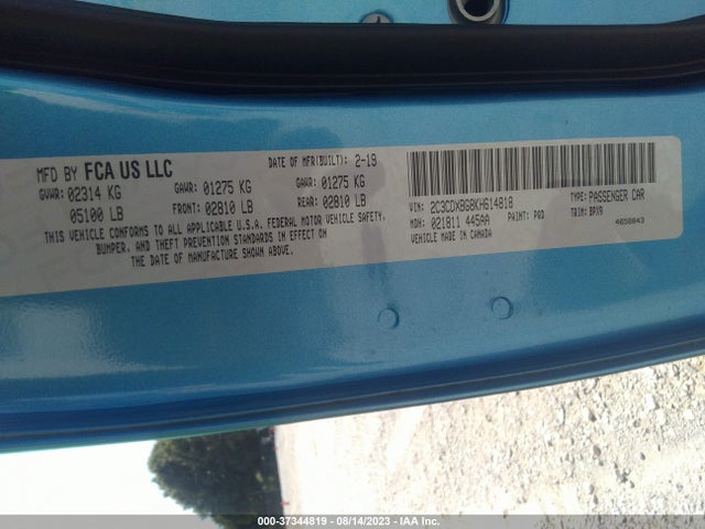 Dodge Charger Sxt Rwd 2019 2C3CDXBG8KH614818 Image 9