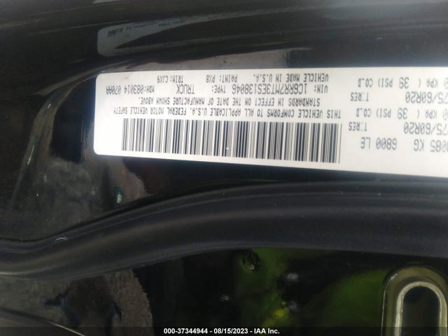 1C6RR7MT3ES138046 RAM 1500 Sport