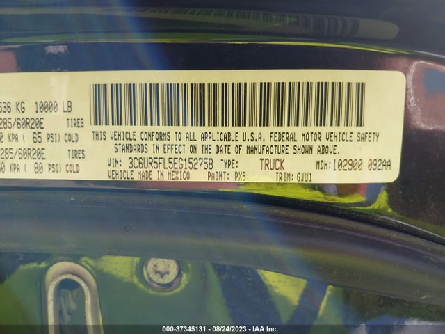 3C6UR5FL5EG152758 RAM 2500 Laramie