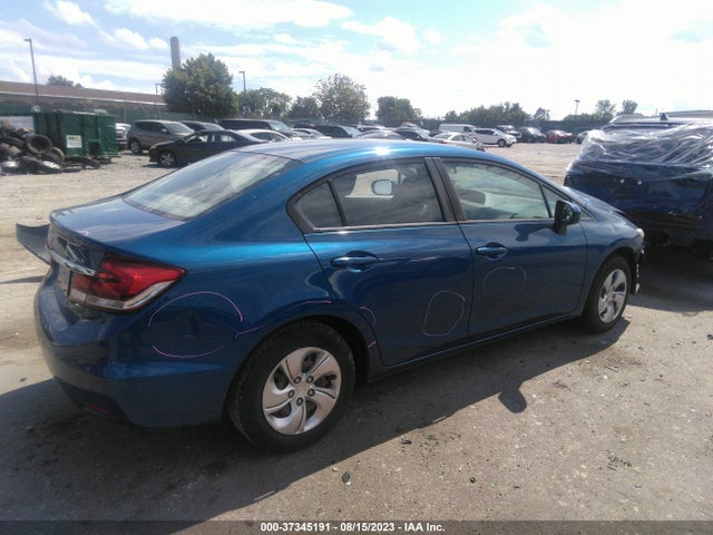 Honda Civic Sedan Lx 2014 2HGFB2F52EH543650 Image 6
