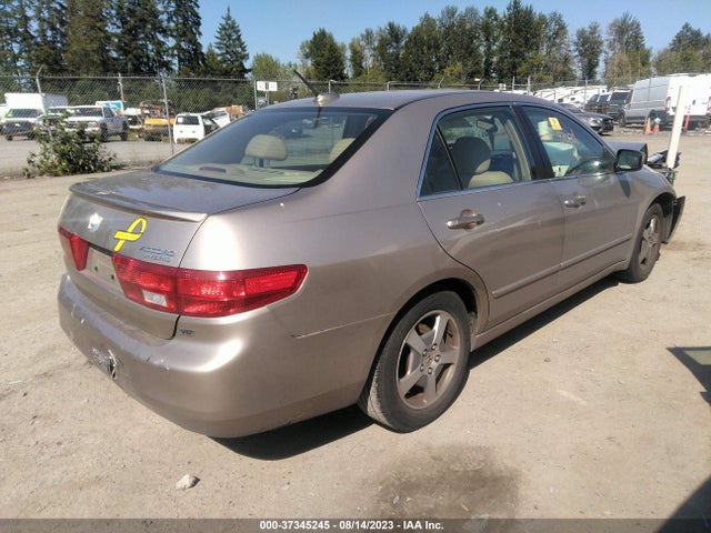 2005 HONDA ACCORD HYBRID VIN: JHMCN365X5C007612