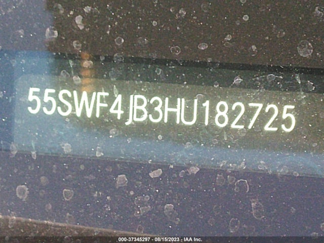 55SWF4JB3HU182725 Mercedes-Benz C-class C 300