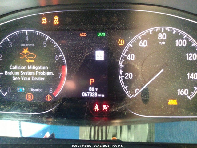 2019 HONDA ACCORD SEDAN LX 1.5T VIN: 1HGCV1F19KA027975