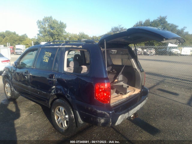 2004 HONDA PILOT EX VIN: 2HKYF18484H545273