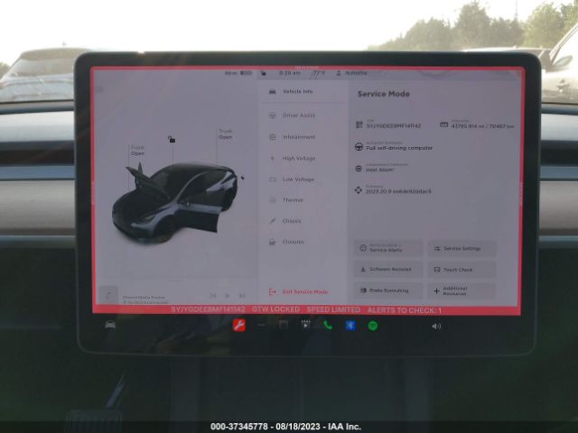 5YJYGDEE8MF141142 Tesla Model Y Long Range