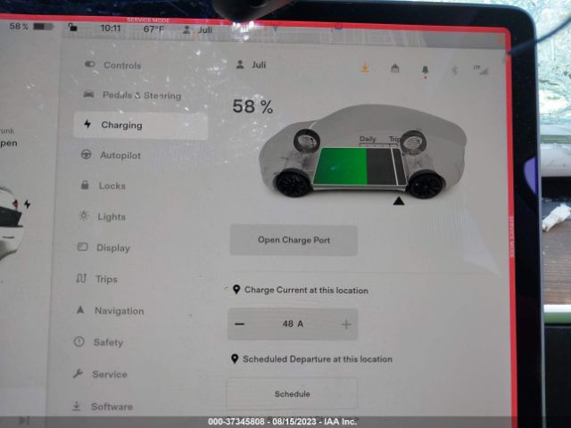 5YJYGAEE5MF295399 Tesla Model Y Long Range