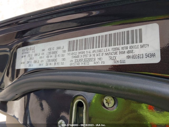 3C6UR5PL8GG269218 RAM 2500 Longhorn