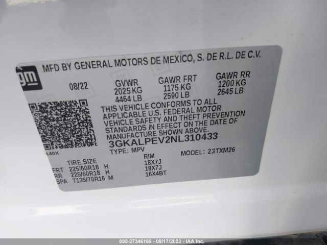 3GKALPEV2NL310433 GMC Terrain Slt