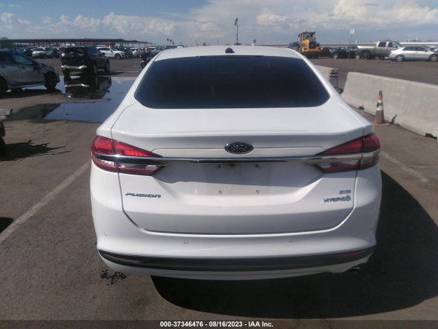 2017 FORD FUSION HYBRID SE VIN: 3FA6P0LU9HR122314