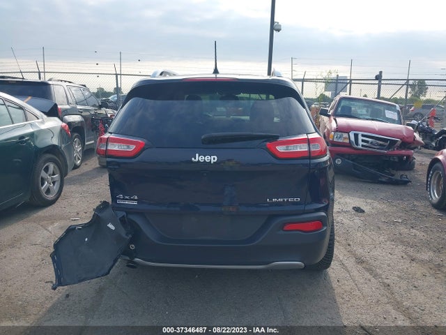2016 JEEP CHEROKEE LIMITED VIN: 1C4PJMDB6GW366874