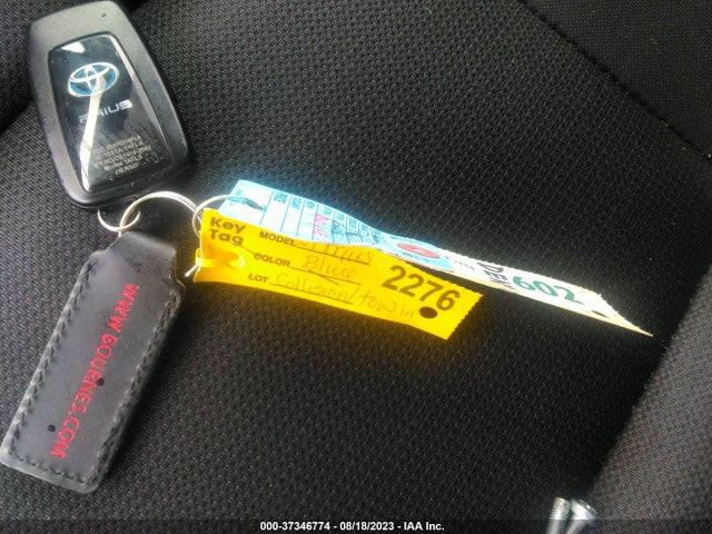 2021 TOYOTA PRIUS L VIN: JTDKAMFU2M3141325
