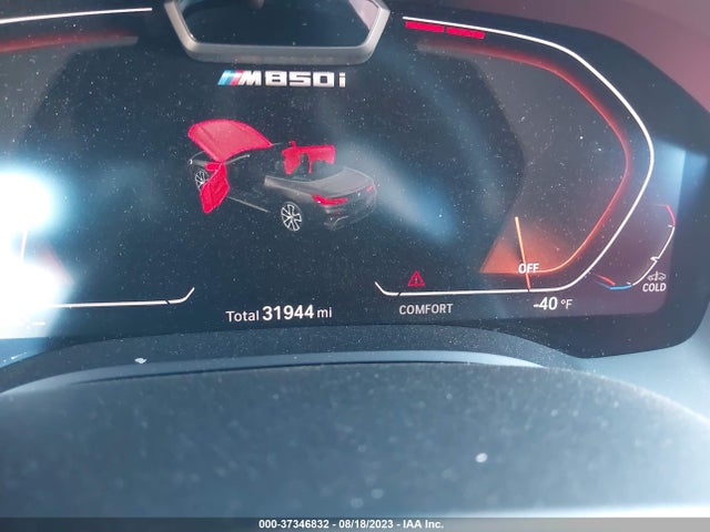 BMW 8 Series M850i Xdrive 2019 аукцион фото