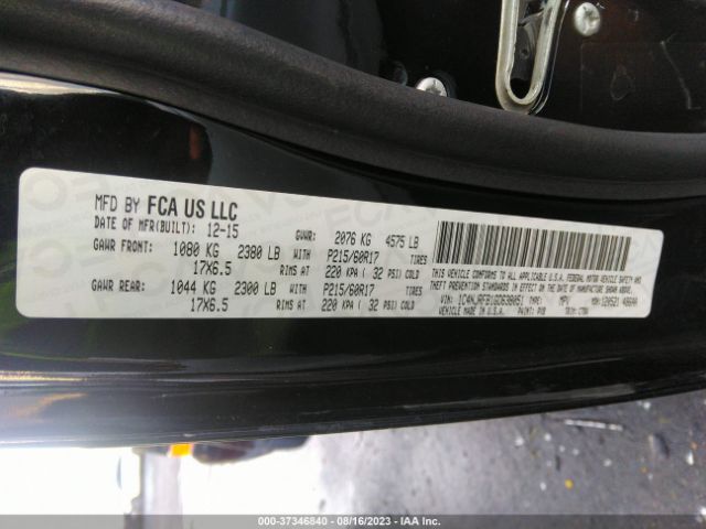 1C4NJRFB1GD638051 Jeep Patriot Latitude